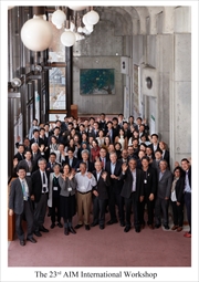 The 23rd AIM International Workshop group photo